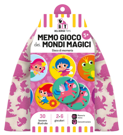 Memo gioco dei mondi magici