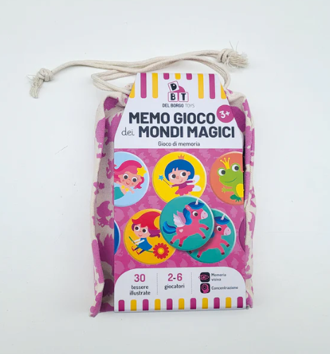 Memo gioco dei mondi magici