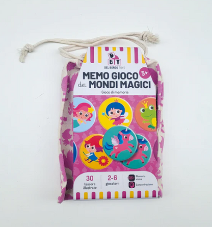 Memo gioco dei mondi magici