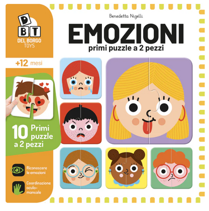 Emozioni - Primi puzzle 2 pezzi