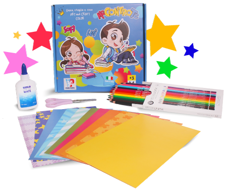 SET ART AND CRAFT COLOR ME CONTRO TE