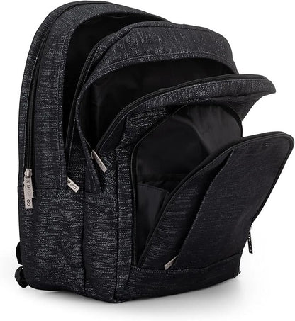 ZAINO ORGANIZZATO NERO GLITTER