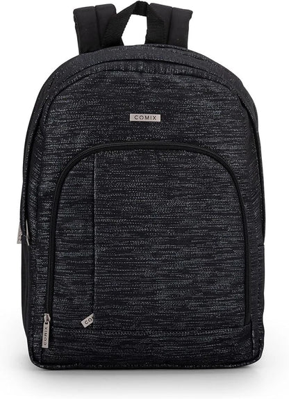 ZAINO ORGANIZZATO NERO GLITTER