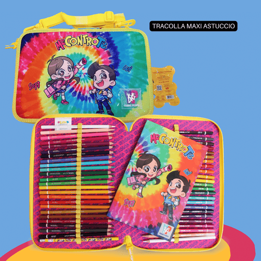 TRACOLLA MAXI ASTUCCIO 48 Pastelli - Il Papiro